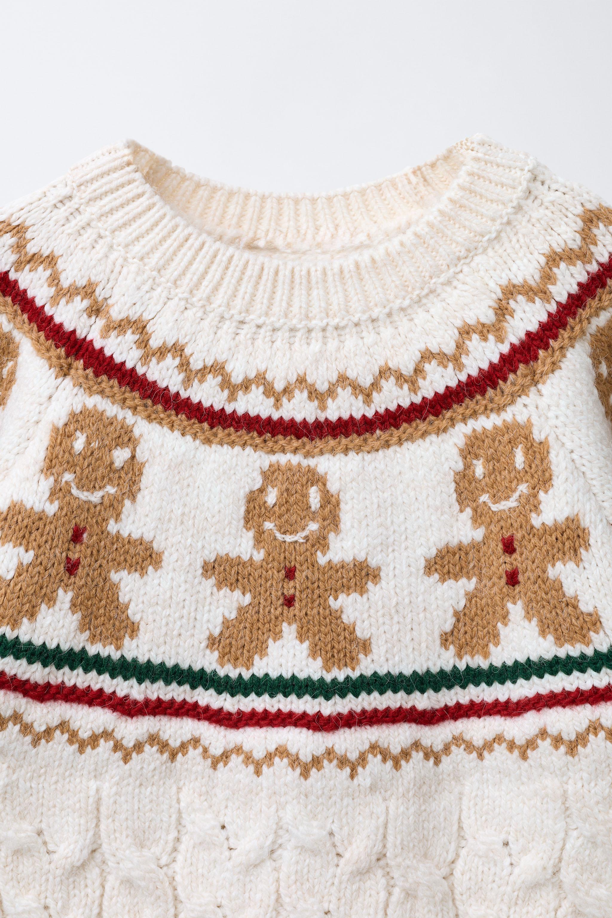 BISCUIT CABLE KNIT JUMPER